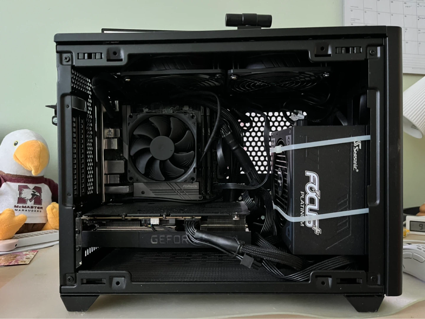 Itx computer 3600x 16gb ram 128gb ssd 3060ti gpu - photo 2