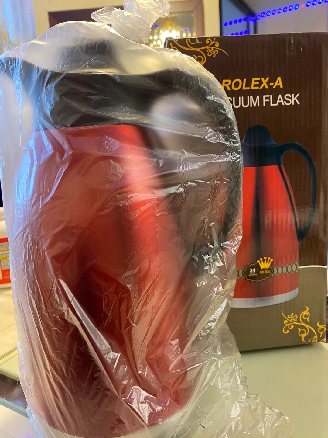 ROLEX-A 2.0L Vacuum Flask - Red