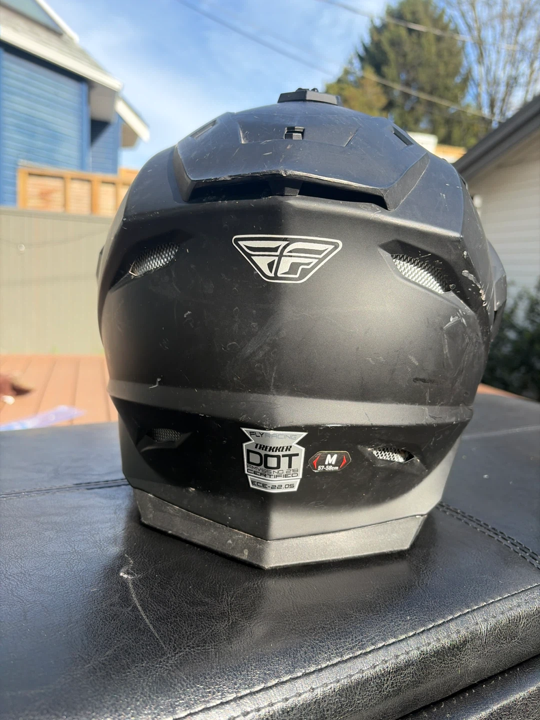 Fly Racing Motorcycle Helmet Size M - photo 3