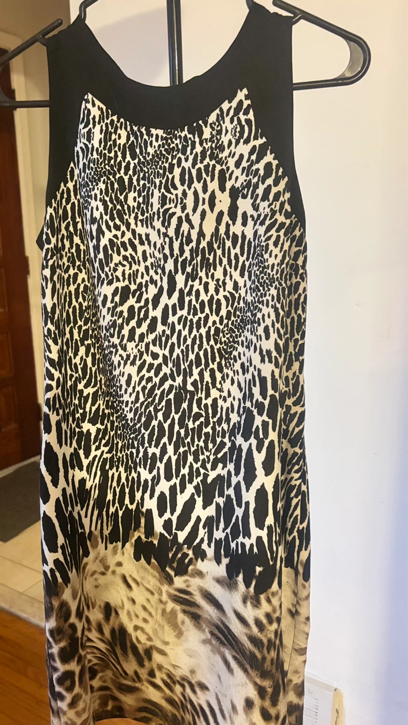 Redherring Leopard Print Sleeveless Dress Size 8