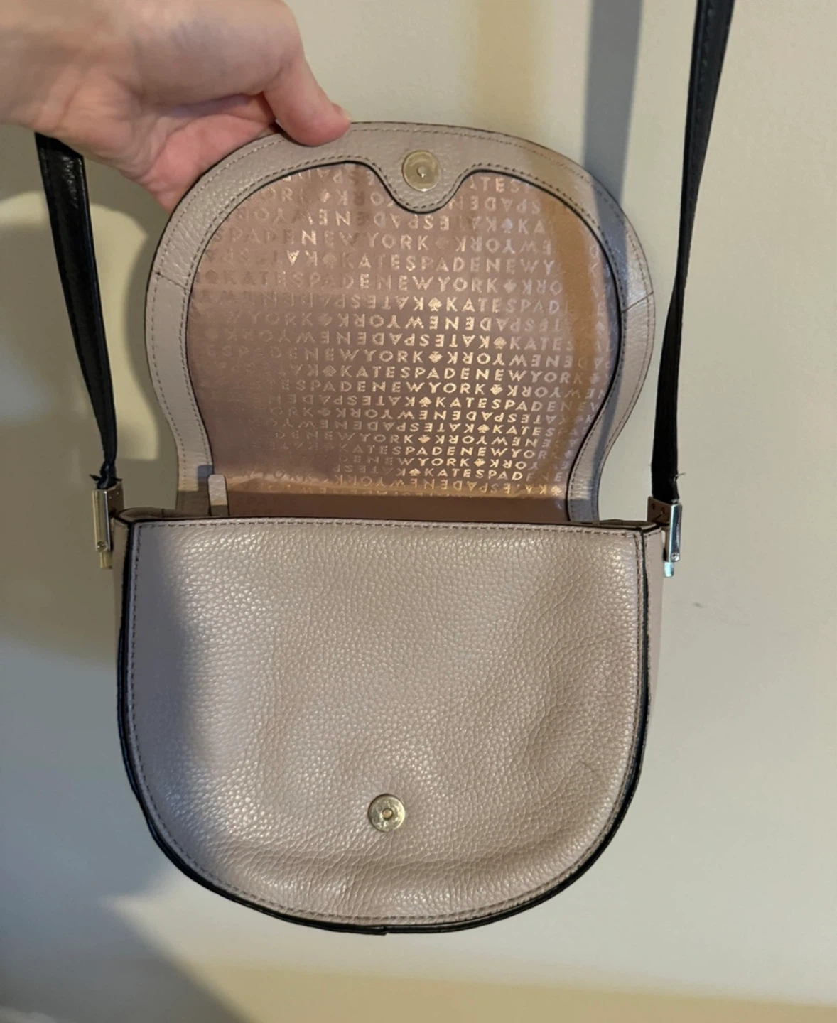 Kate Spade Navy Blue and Light Pink Crossbody Purse - photo 2