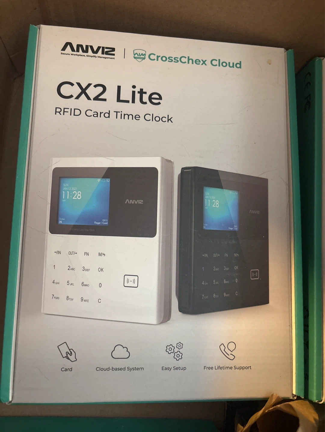 Anviz CX2 & Card Time Clock - New - photo 3