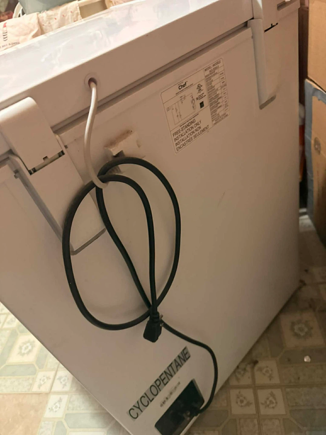 Master Chef Chest Freezer 043-0293-0 - photo 5