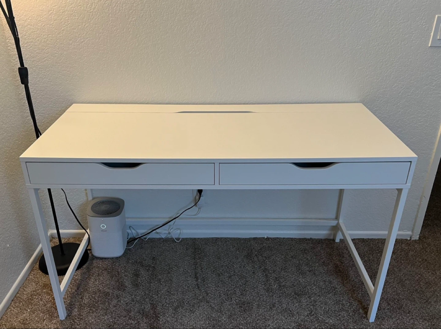 IKEA ALEX desk with drawers