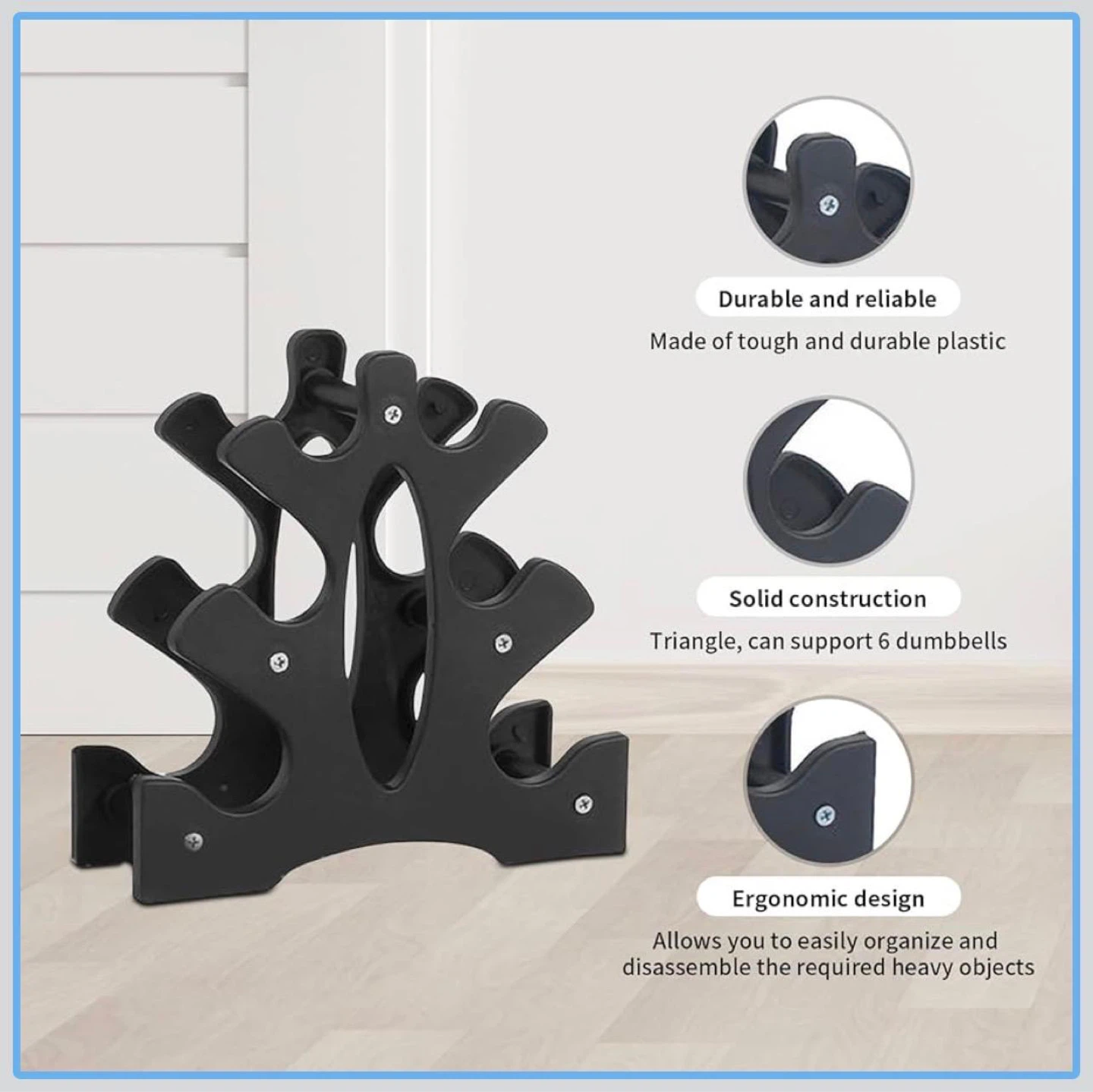 3-Tier Dumbbell Rack - photo 2