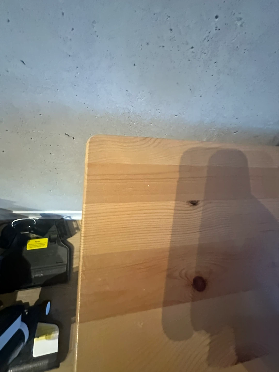 IKEA Wooden Dining Table with Red Legs - photo 2