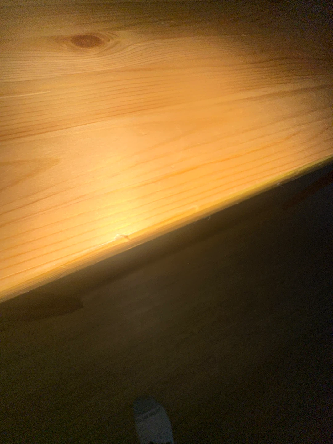 IKEA Wooden Dining Table with Red Legs - photo 5
