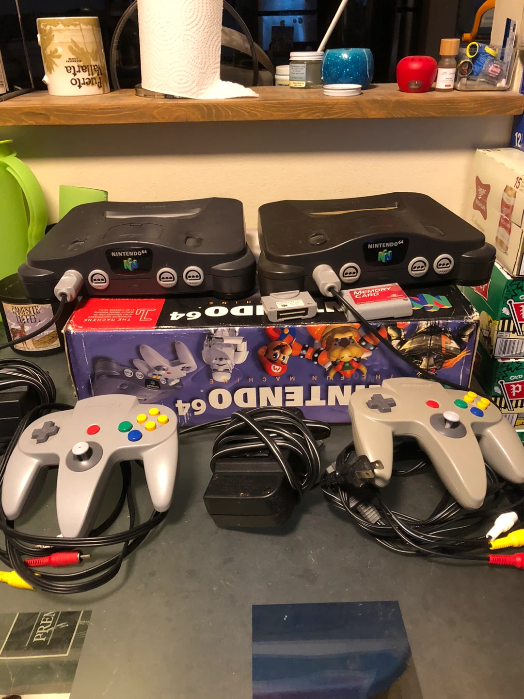 Retro Video Games Nintendo 64 Consoles