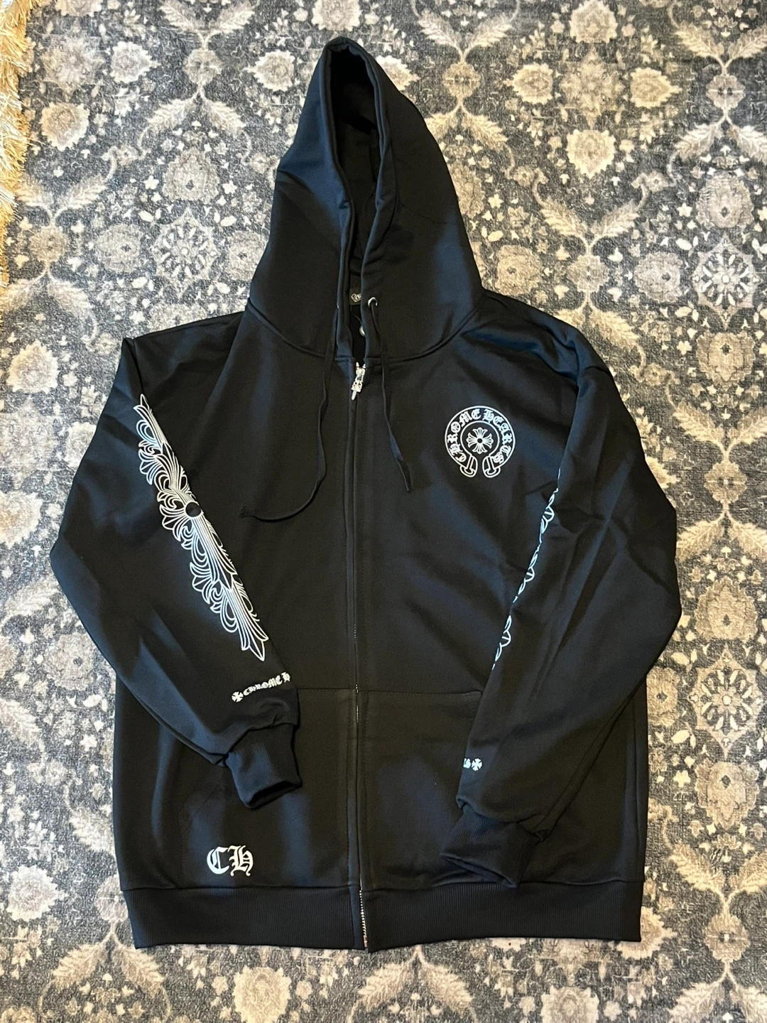 Chrome Hearts Los Angeles Zip-Up Hoodie
