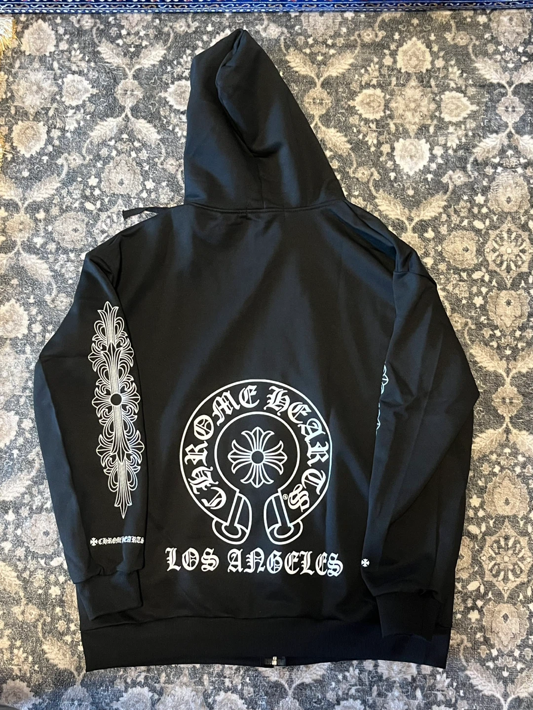 Chrome Hearts Los Angeles Zip-Up Hoodie - photo 2
