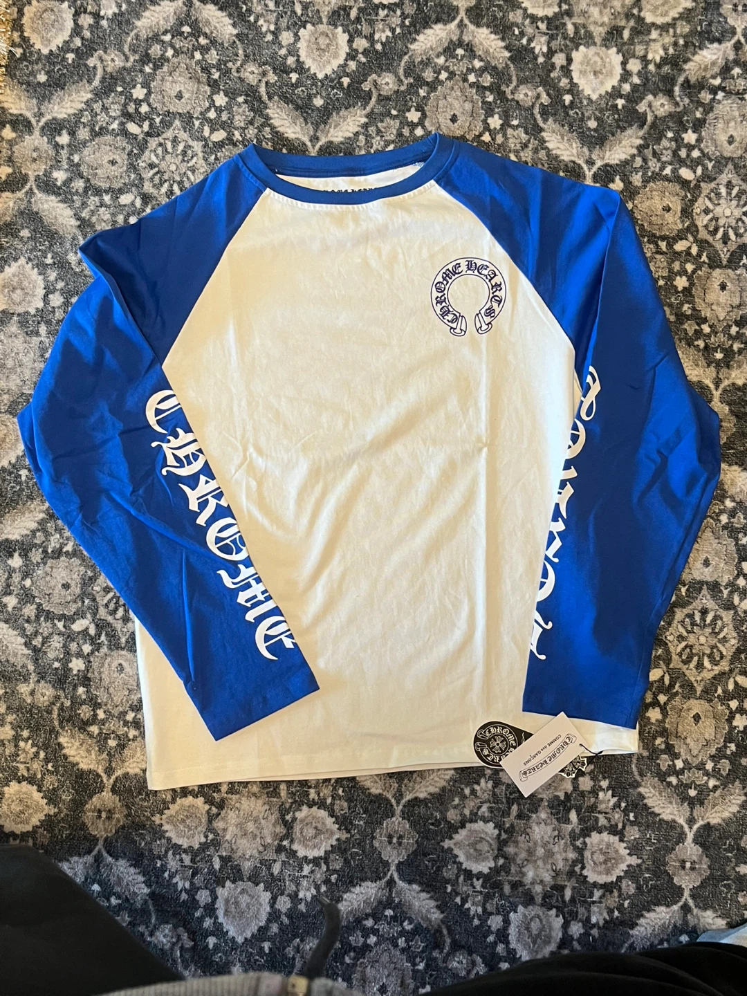 Chrome Hearts Long Sleeve Baseball T-Shirt