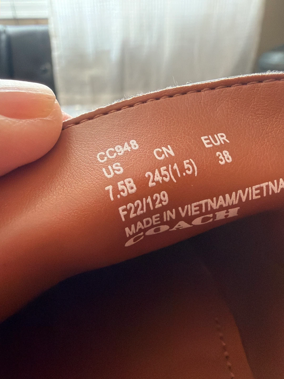 Coach Black Leather Loafer Shoes - photo 3