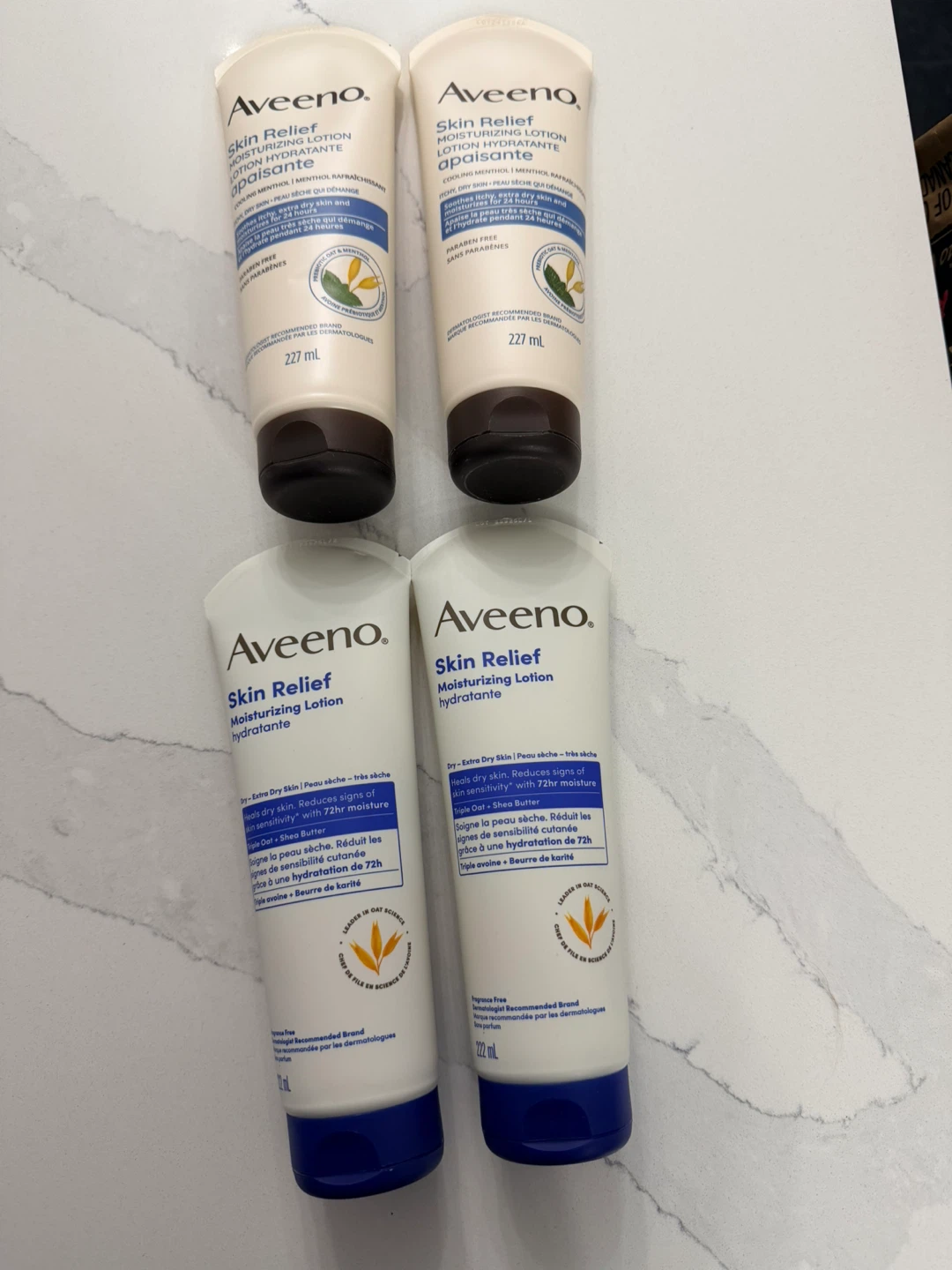 Aveeno Skin Relief Moisturizing Lotion (4 x 227 mL)