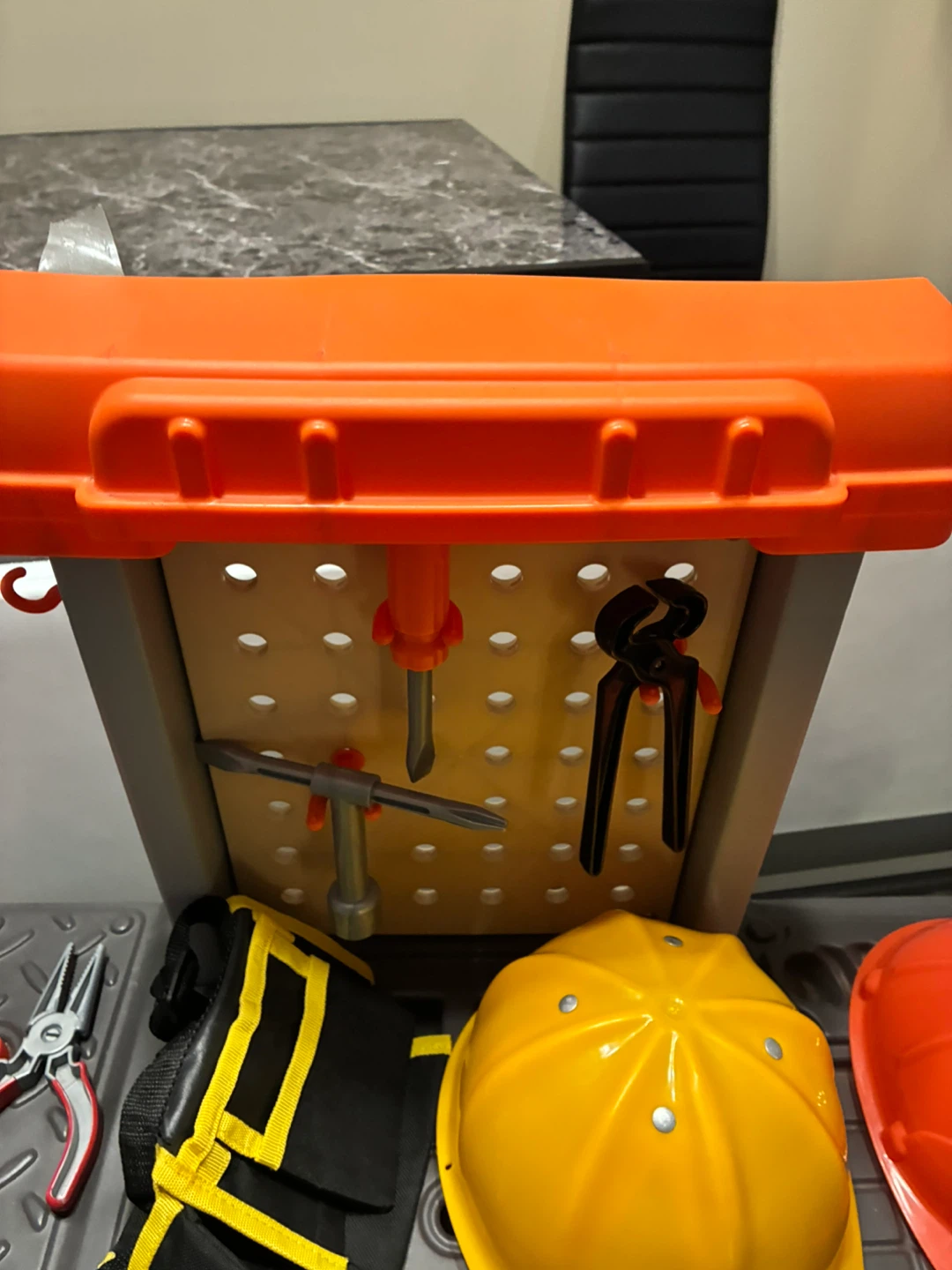 Step2 Kids Toy Workbench with Tools and Helmets - photo 5