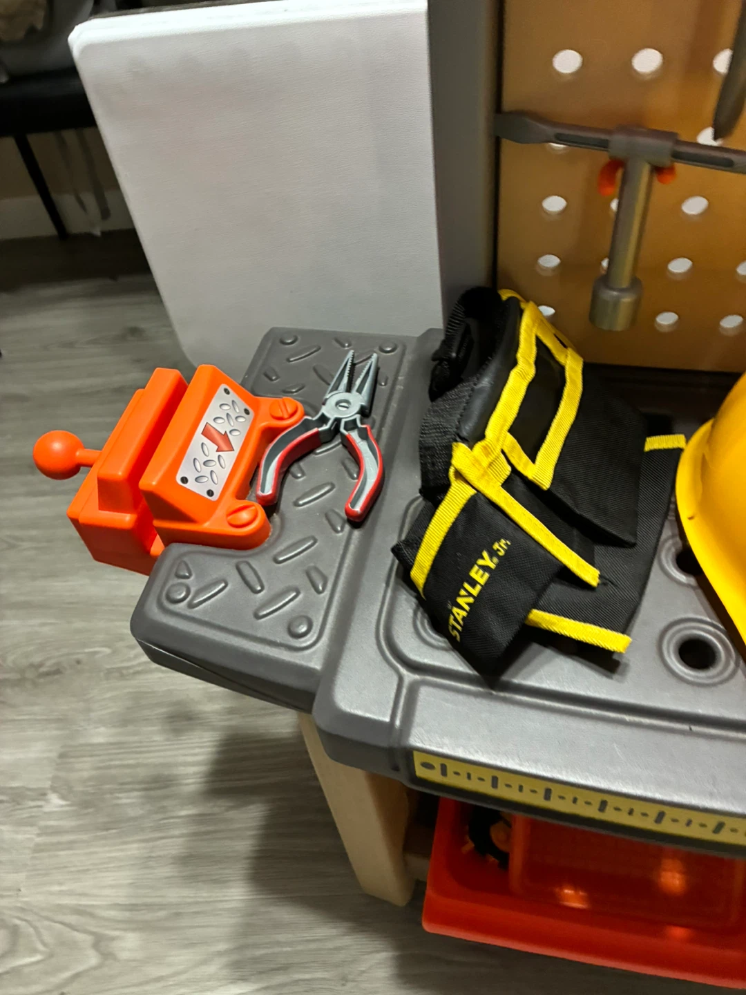 Step2 Kids Toy Workbench with Tools and Helmets - photo 4