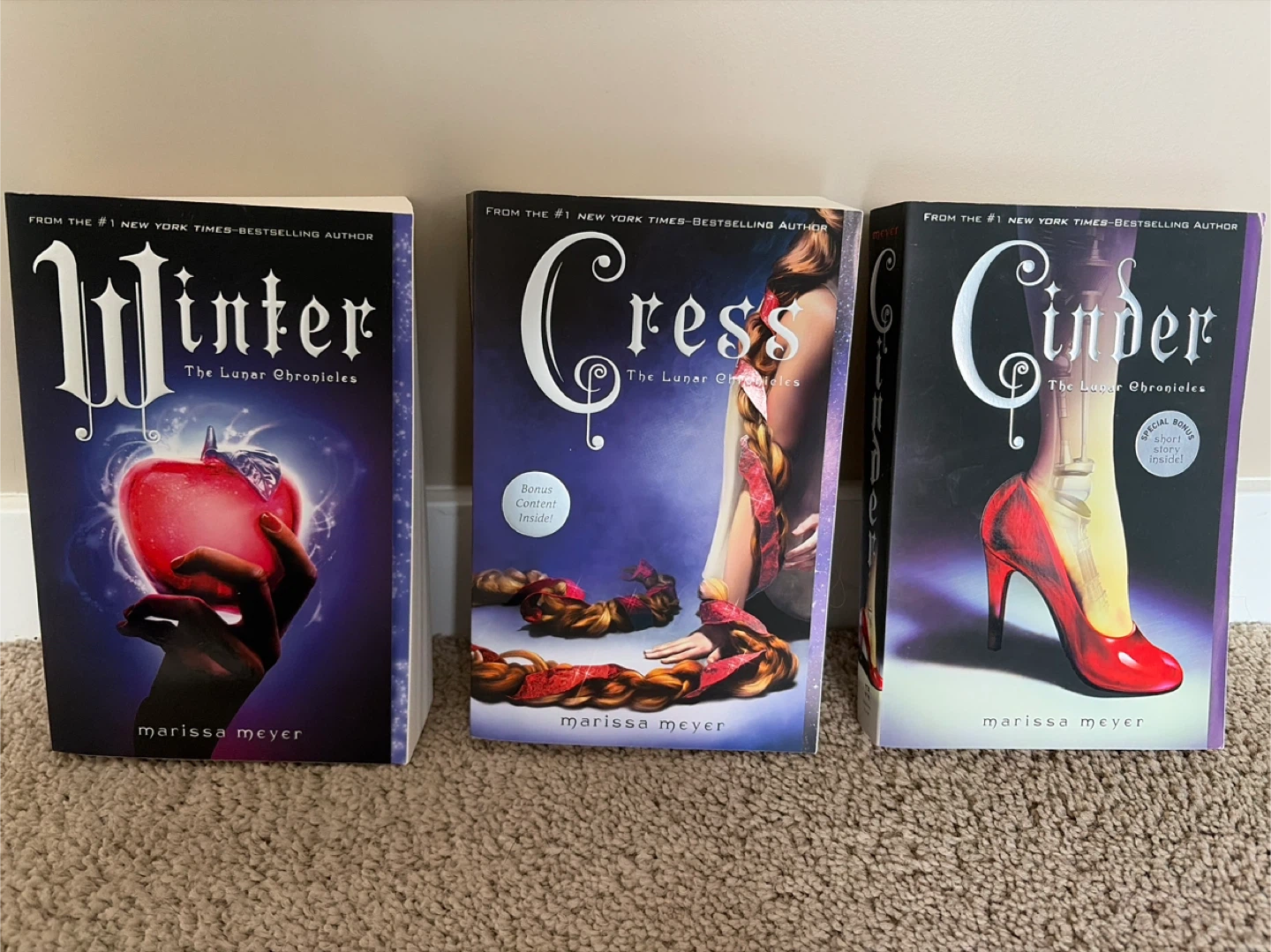Marissa Meyer Lunar Chronicles Book Collection