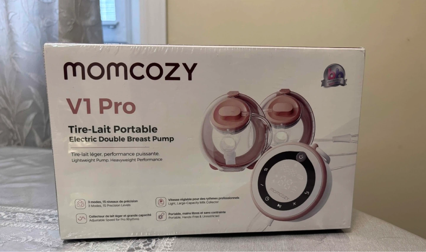 NEW MomCozy V1 Pro Wearable Hands Free – SEALED IN BOX
