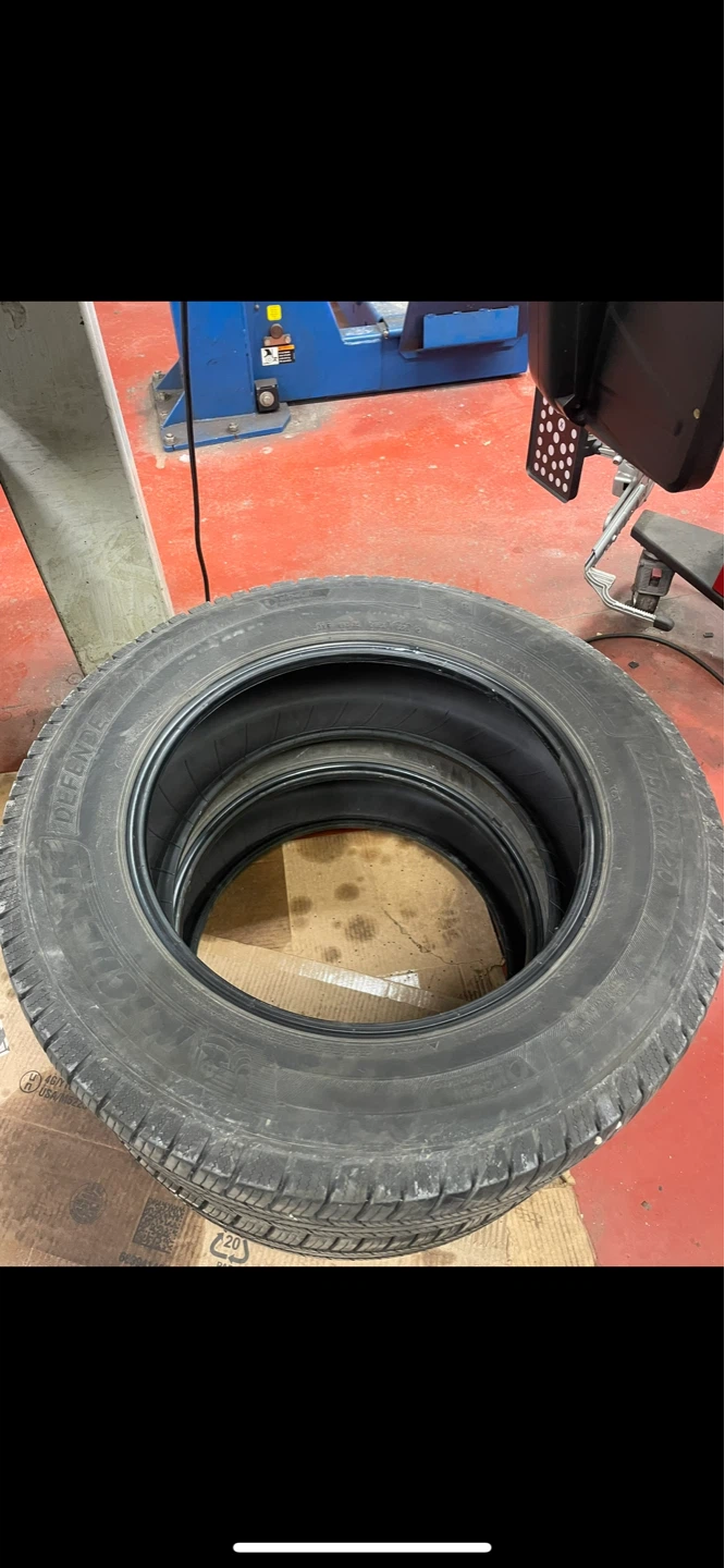 2x michelin defender ltx tires