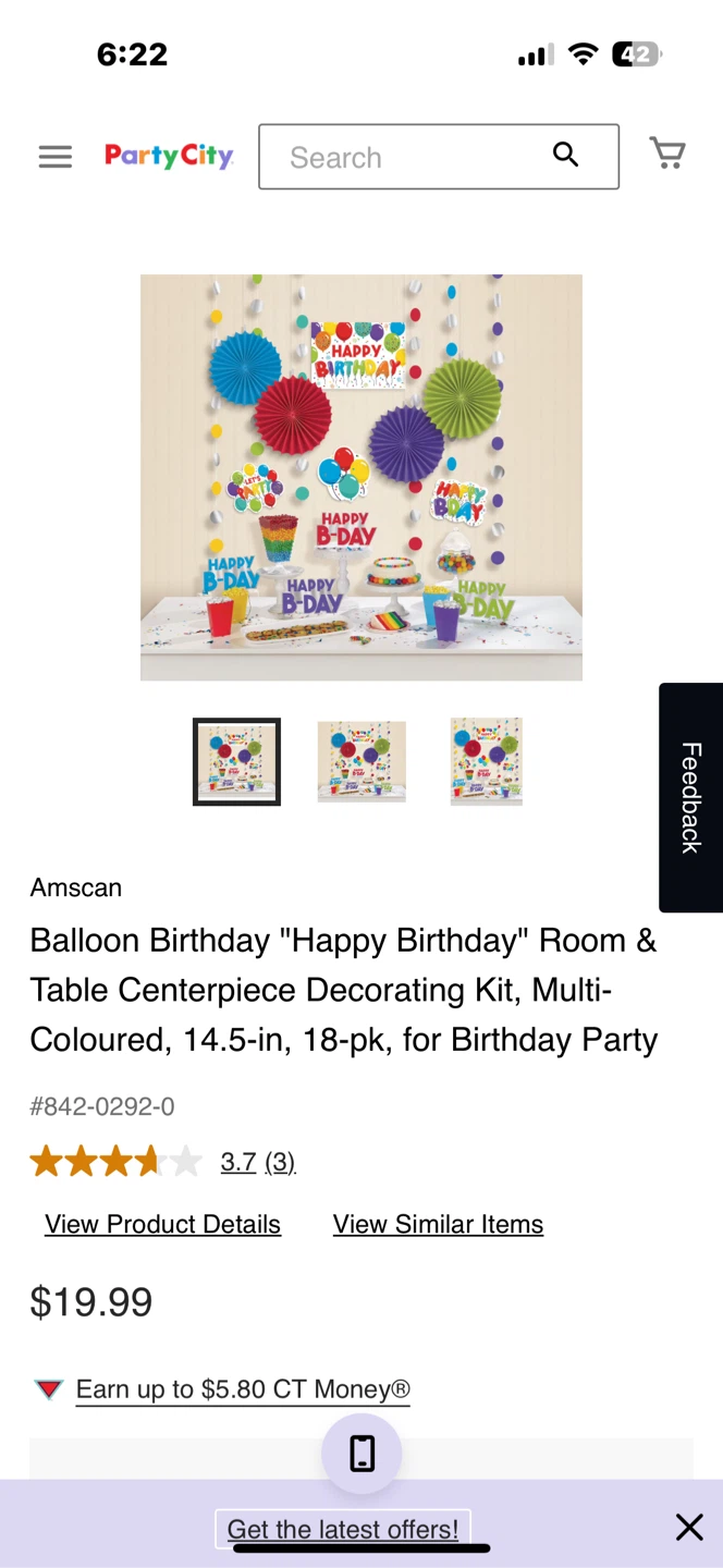 Happy Birthday Room & Table Decorating Kit, 18-pc - photo 4
