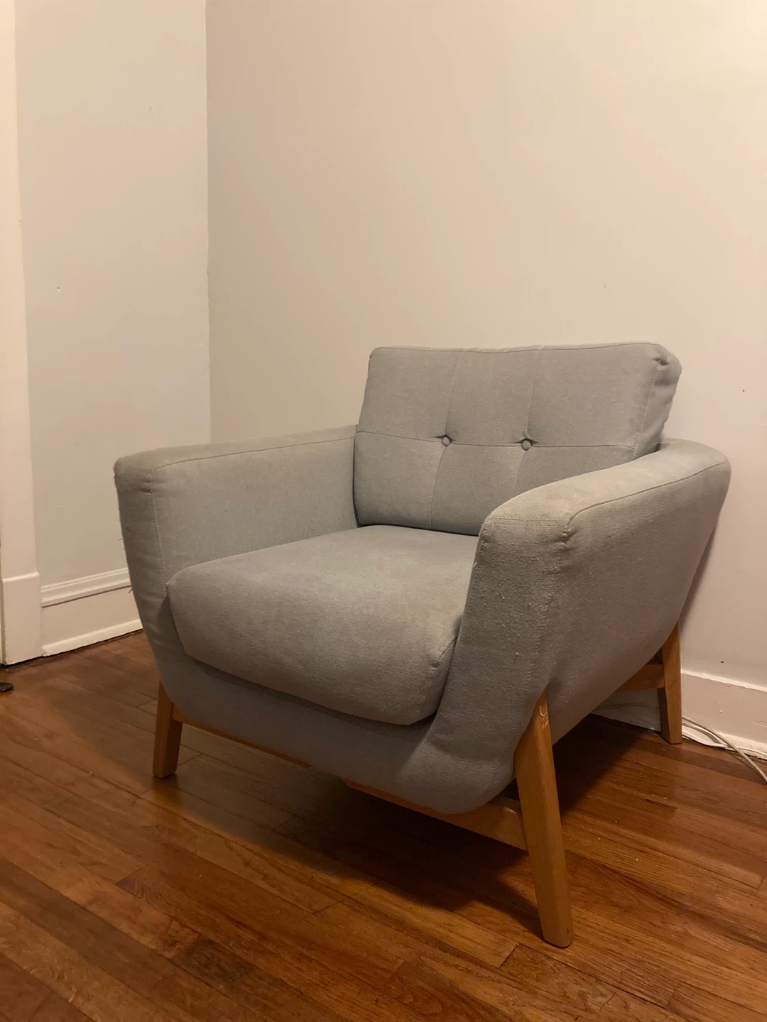 Light Blue Armchair