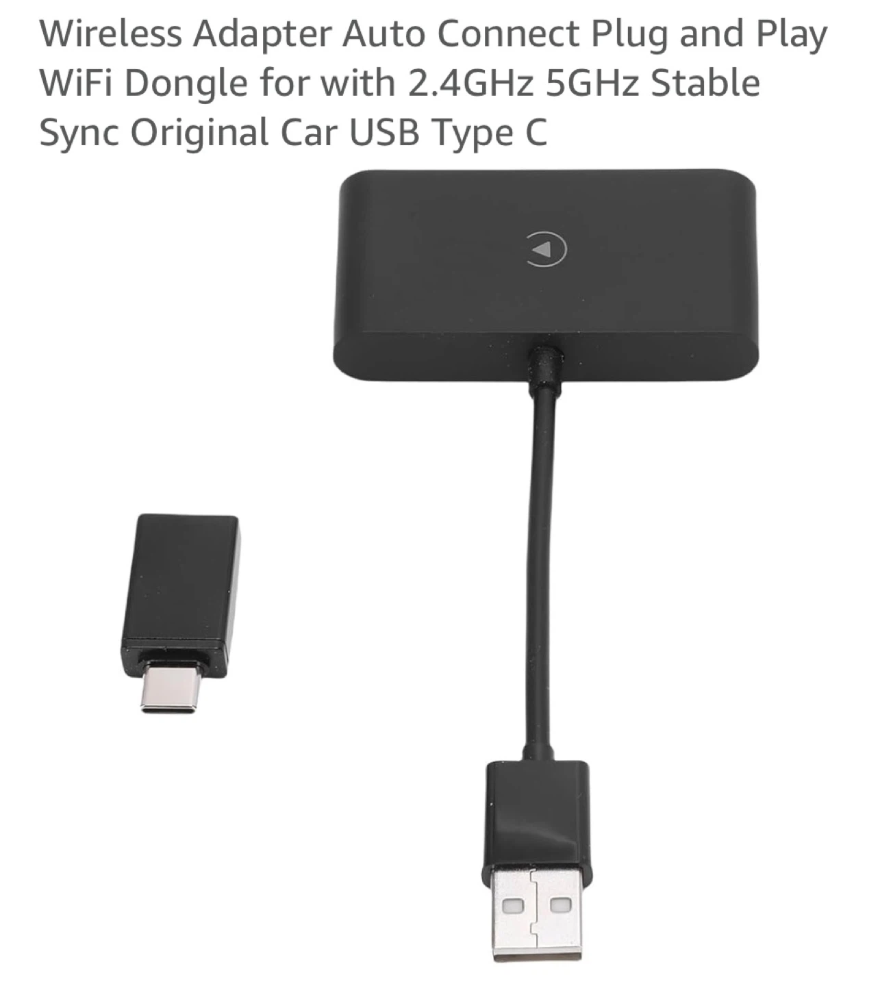 6 Wireless CarPlay & Android  and iPhone Auto Adapter Box - photo 3