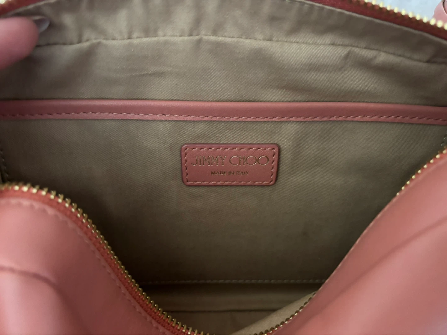 Jimmy Choo Leather Shoulder Bag with Tassel - photo 3