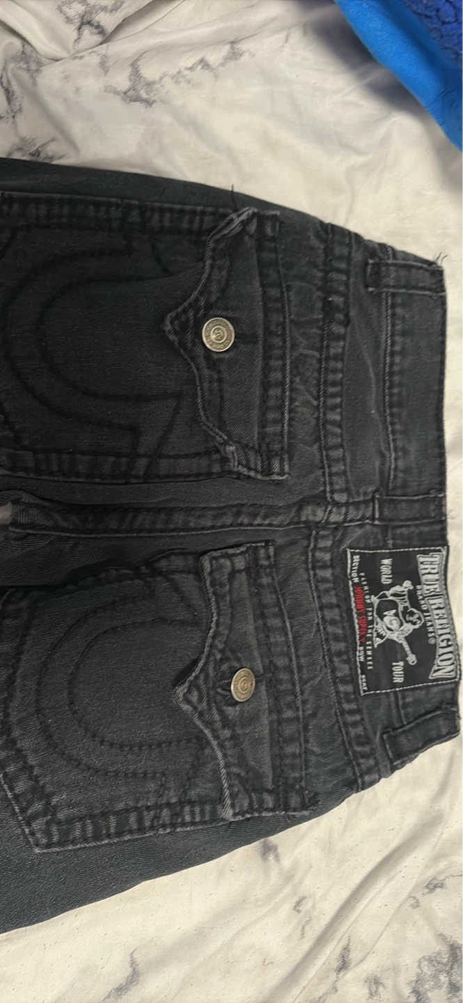 True Religion Jeans - Black Denim - photo 3