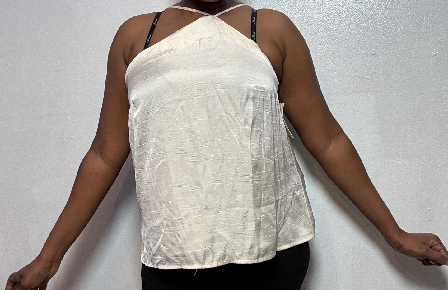 Cream Halter Neck Top - photo 2