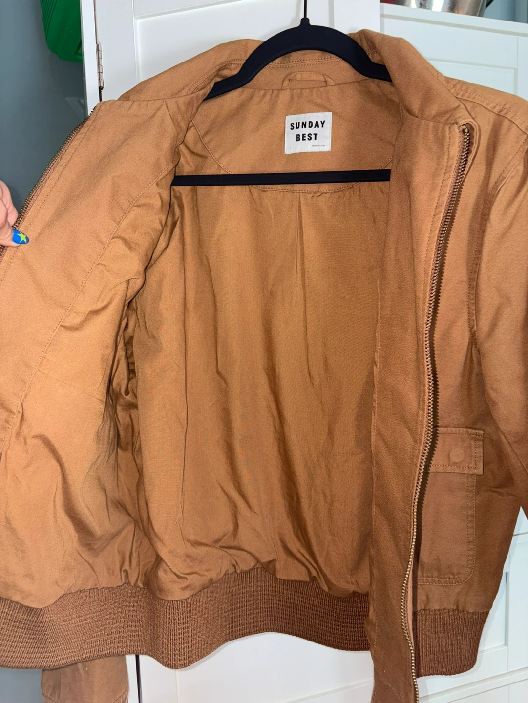 Aritzia Sunday Best Brown Jacket - size L - photo 3