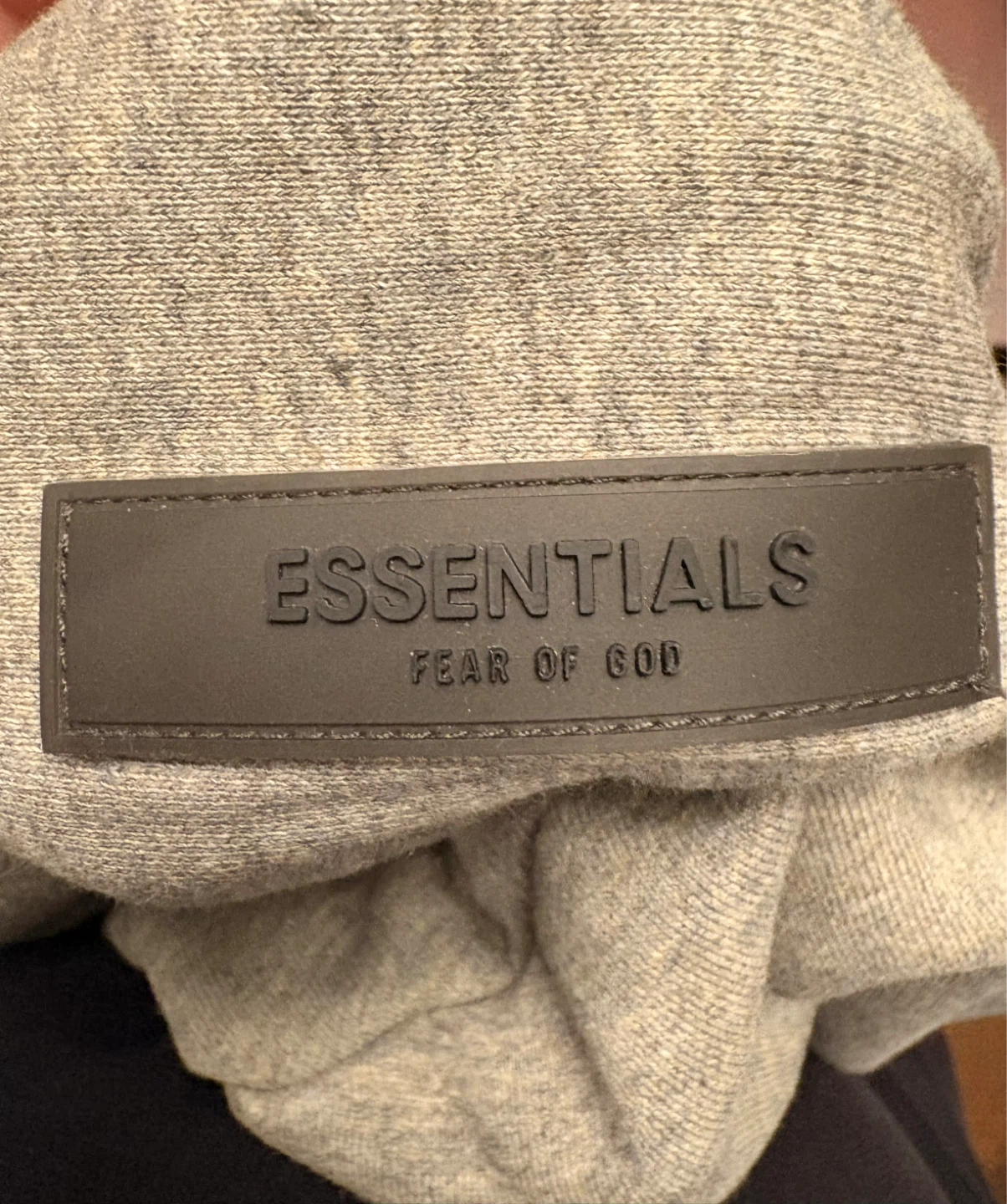 ESSENTIALS Fear of God Grey Hoodie - photo 4