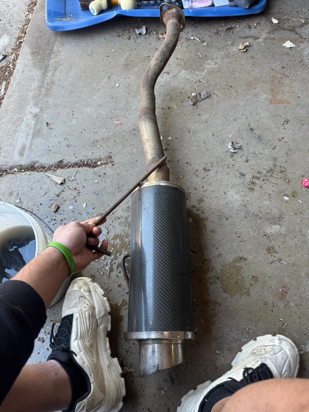 Carbon Fiber Exhaust Muffler