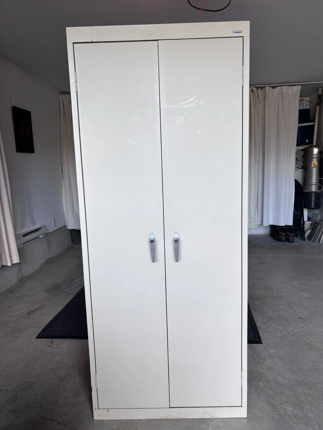 Sandusky Steel Storage Cabinet with Double Doors