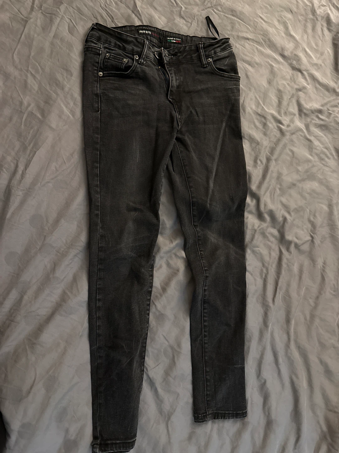 Miss Sixty Made in Italy Black Skinny Jeans