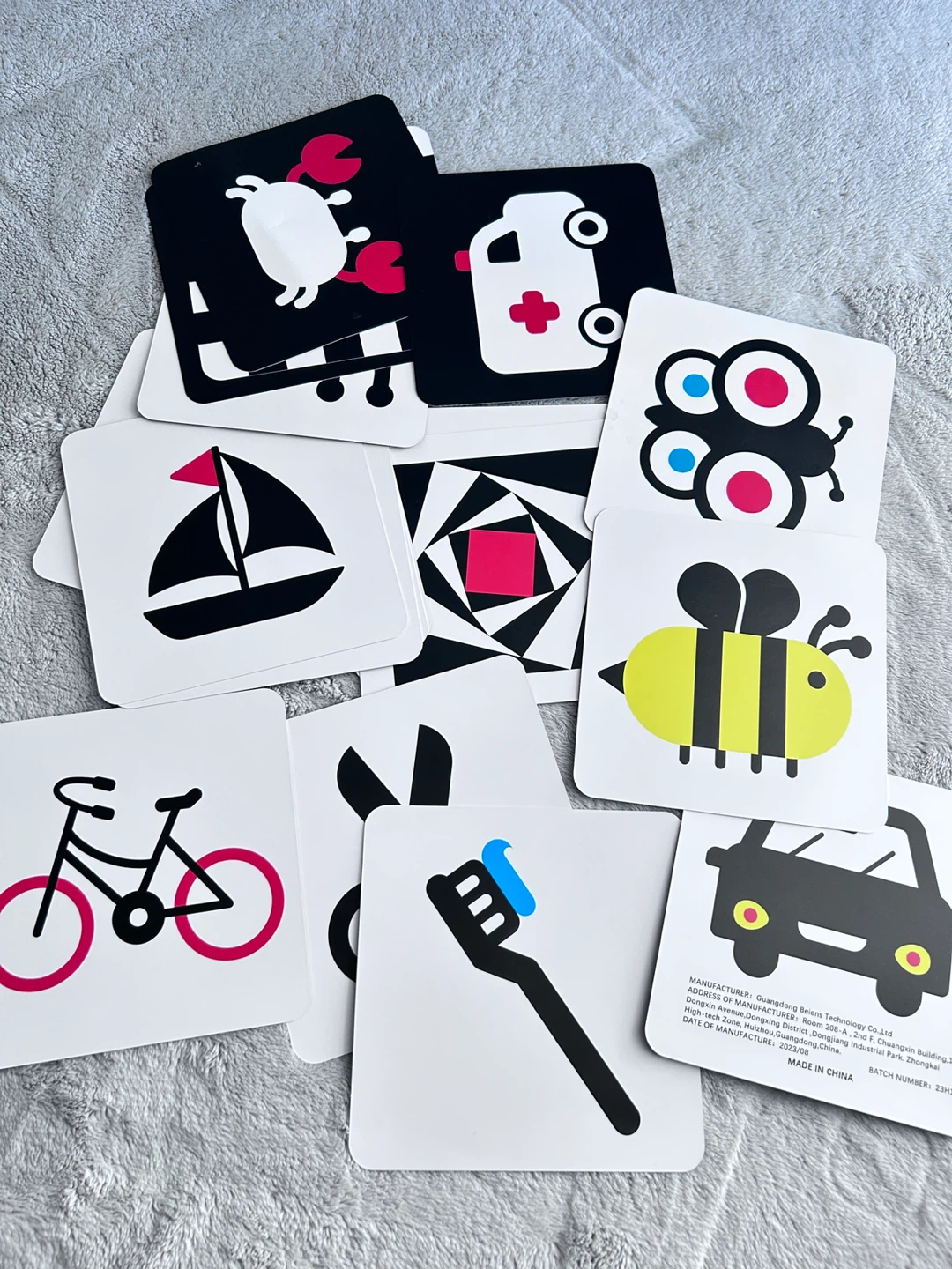 BEIENS Visual Stimulus Cards for Babies - photo 3