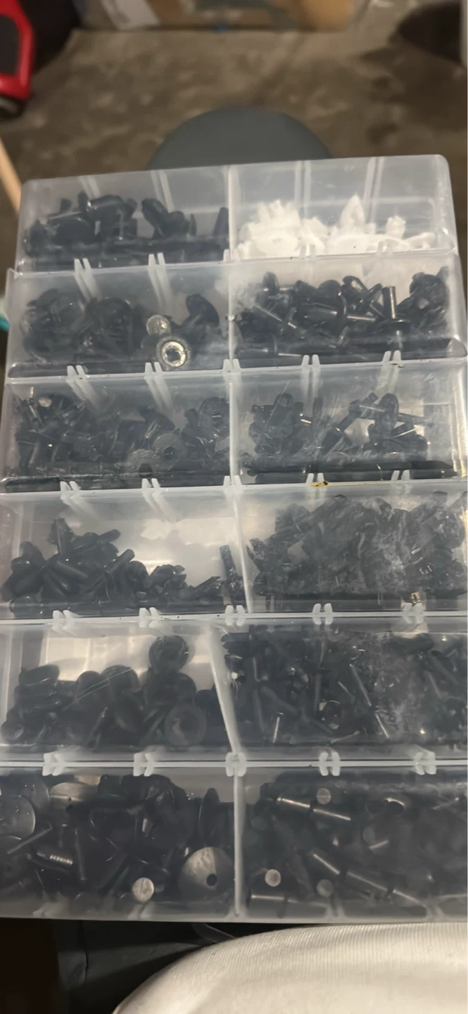 350 Piece Auto Body Trim Fastener Kit - photo 2