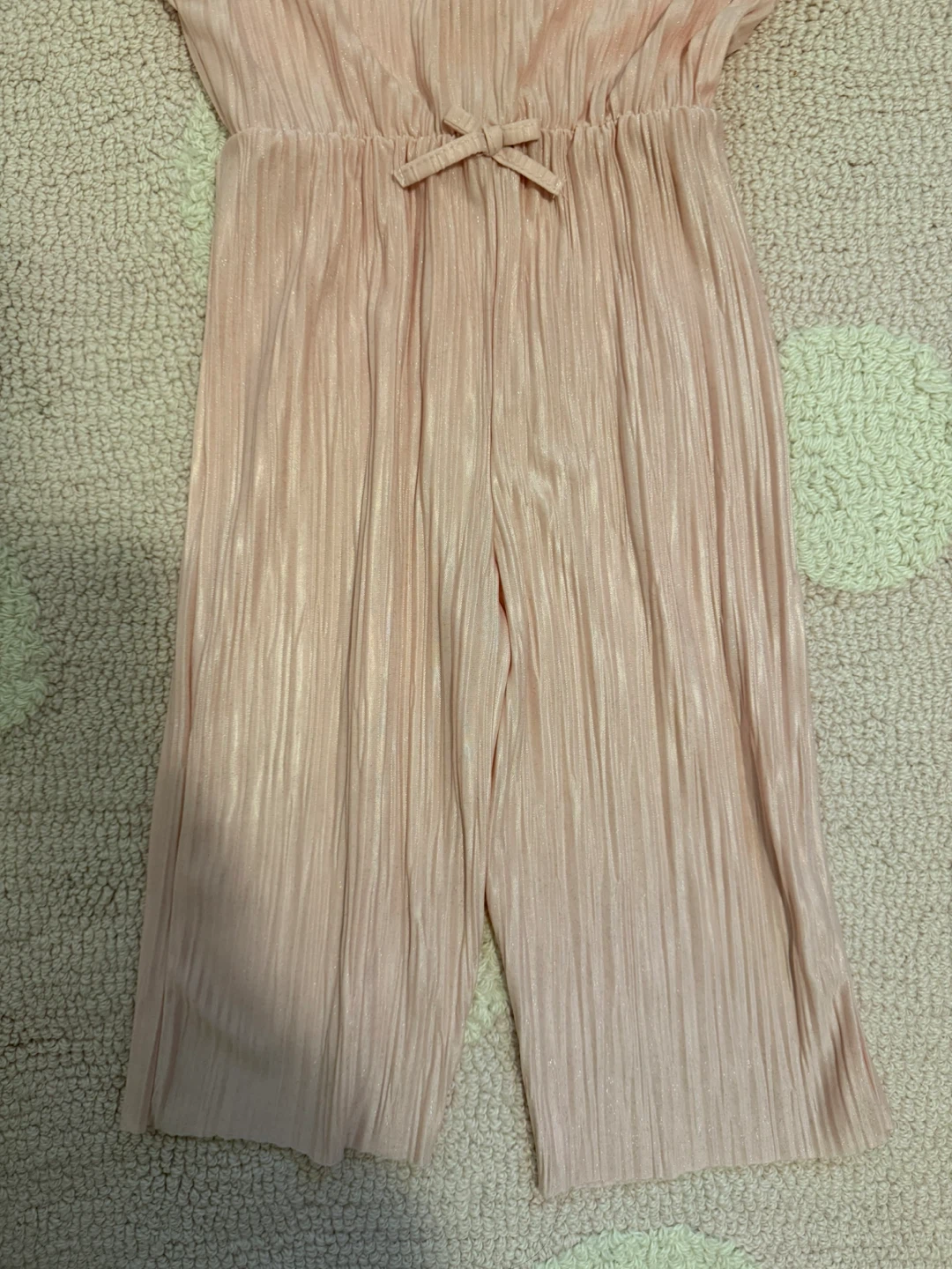 Zara Pink Pleated Jumpsuit - Size 3-4 Years - photo 4
