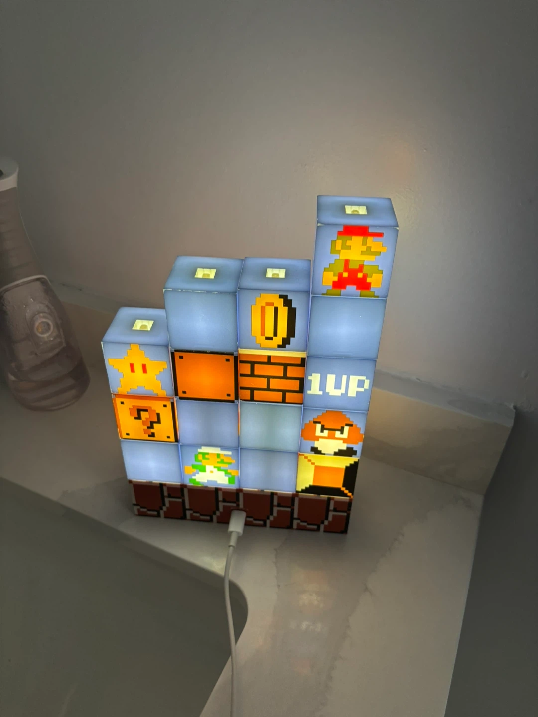 Super Mario Bros. Pixel Art Light Up Blocks - photo 3