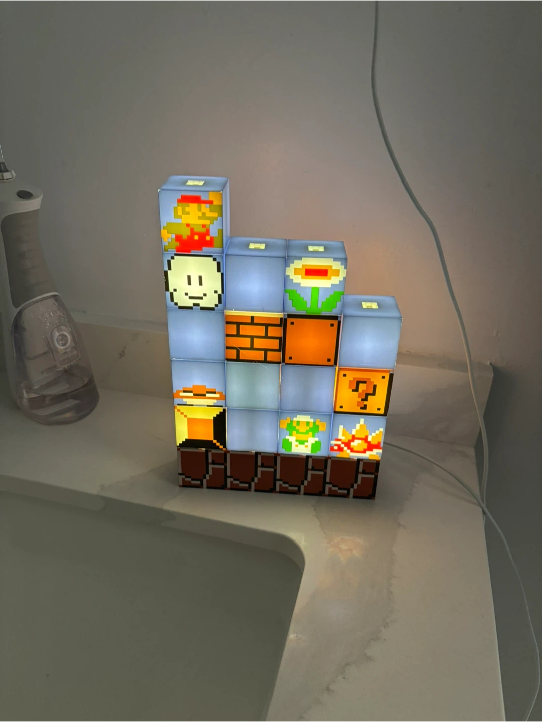 Super Mario Bros. Pixel Art Light Up Blocks - photo 2