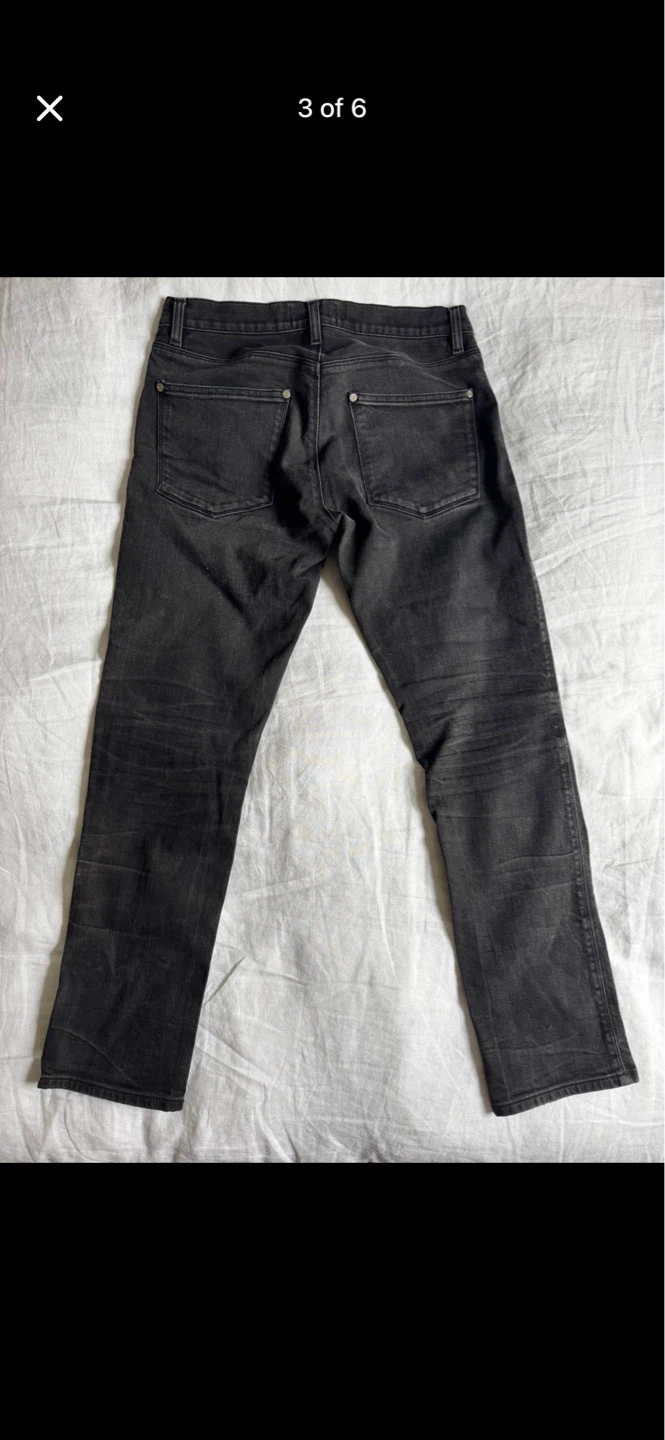 Acne Studios Black Denim Jeans