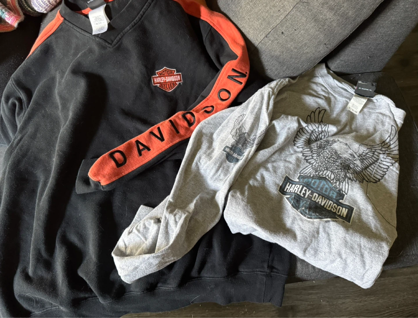 Harley-Davidson Vancouver B.C. Motorcycles Sweater & Shirt XL