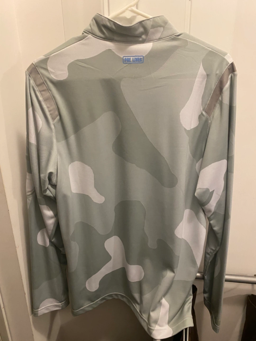 NEW-Nike Camo 1/4 Zip Long Sleeve Shirt - photo 2