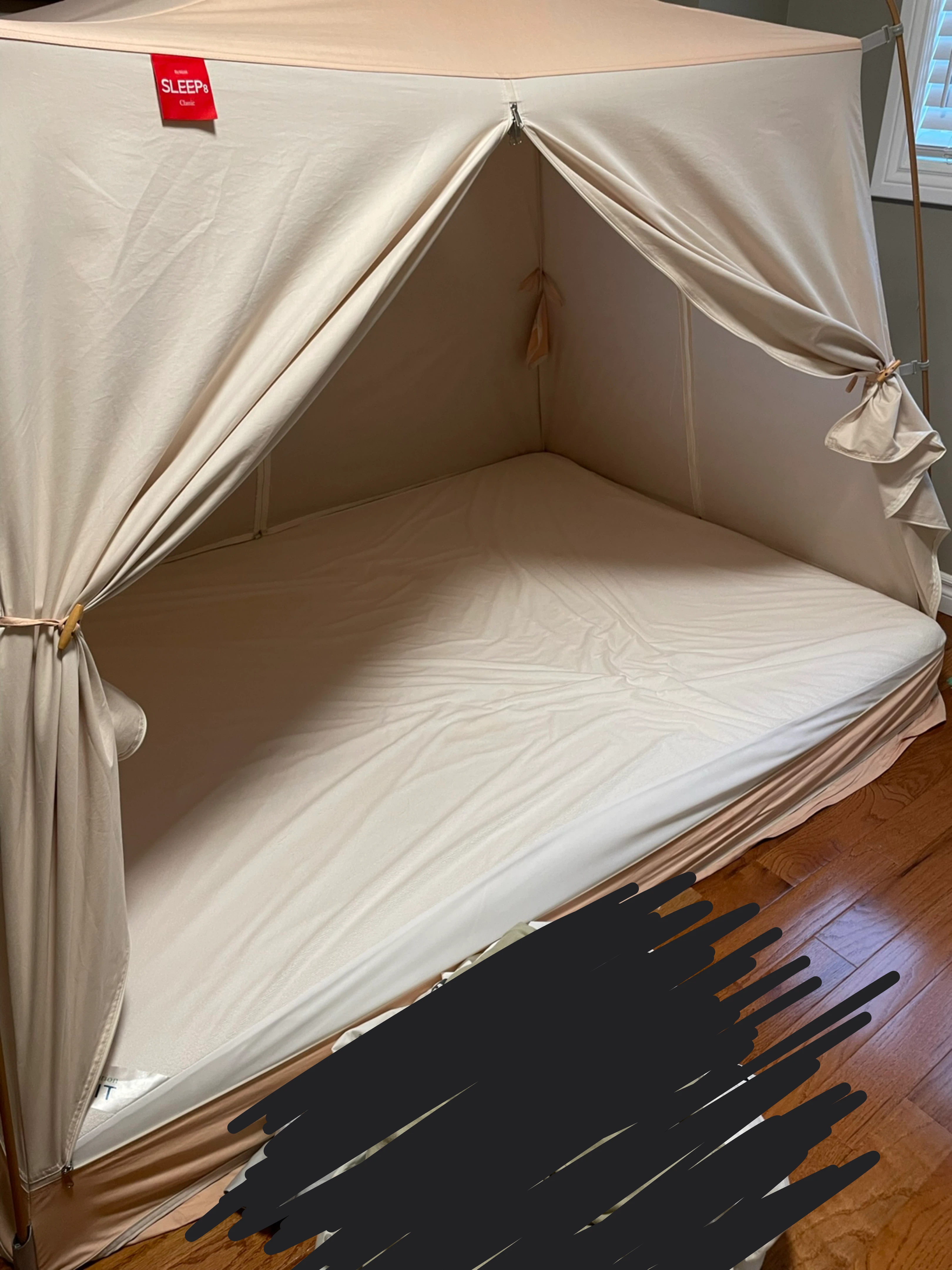 BYMom Sleep8 Tent - Apricot (Sleep Tent) 바이맘 난방텐트 - photo 2