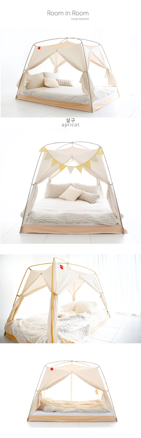 BYMom Sleep8 Tent - Apricot (Sleep Tent) 바이맘 난방텐트 - photo 3