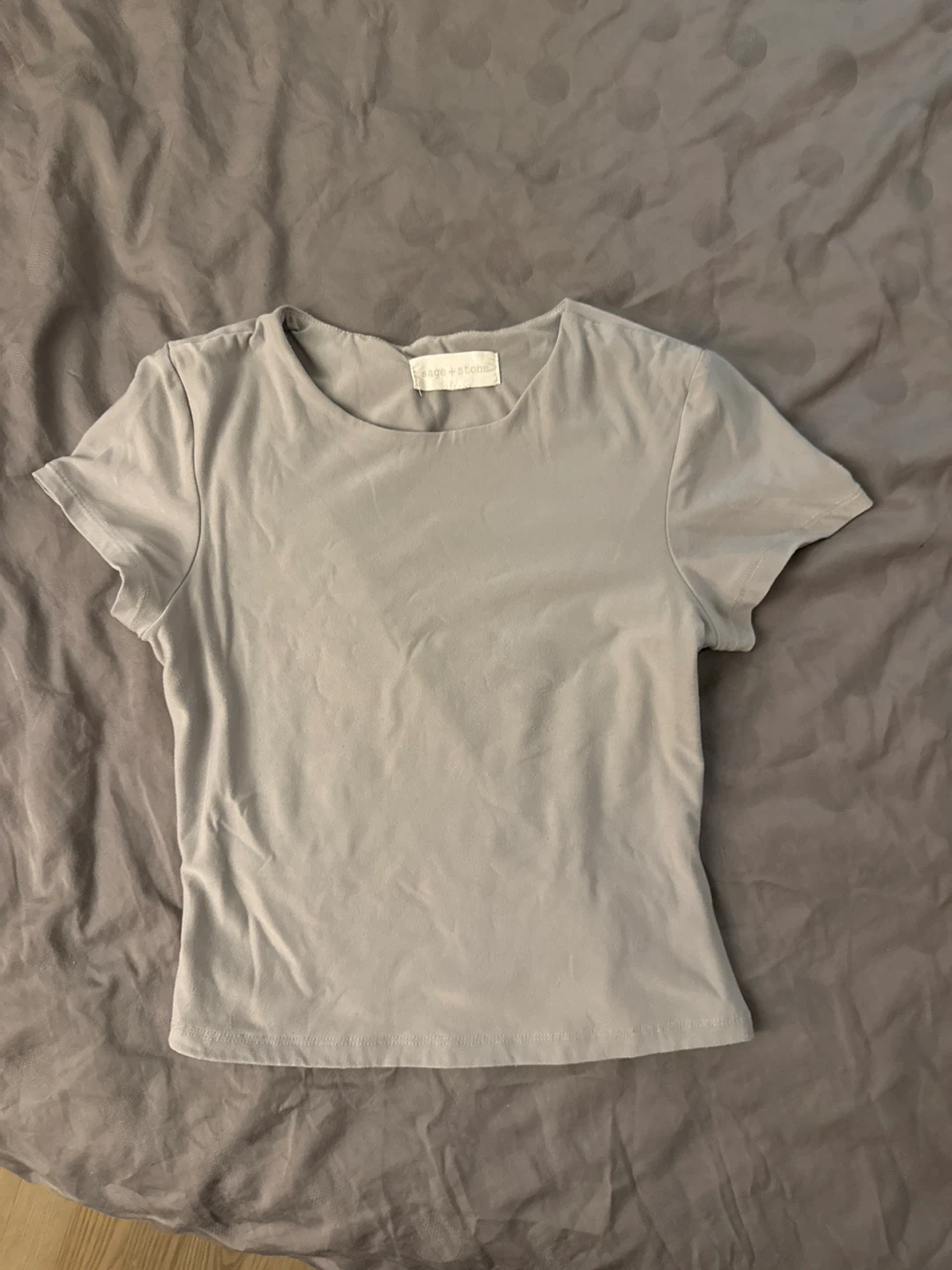 Sage + Stone Grey T-Shirt