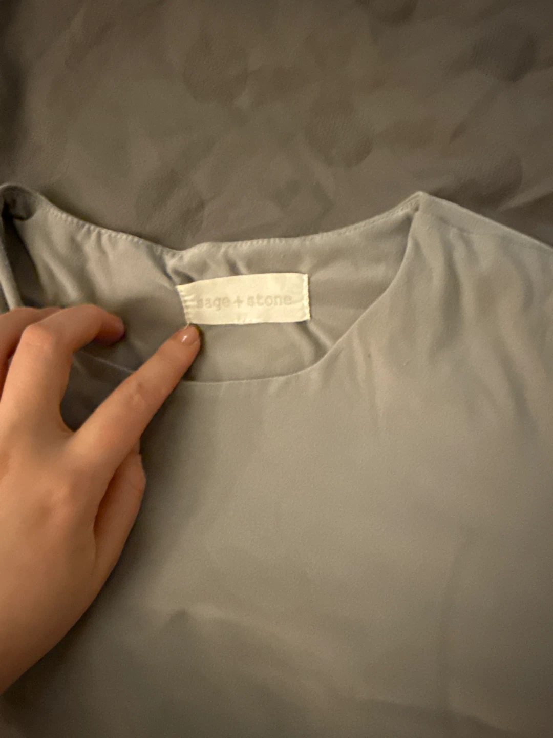 Sage + Stone Grey T-Shirt - photo 2