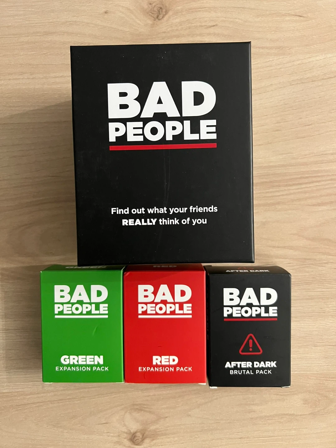Bad People Card Game Bundle