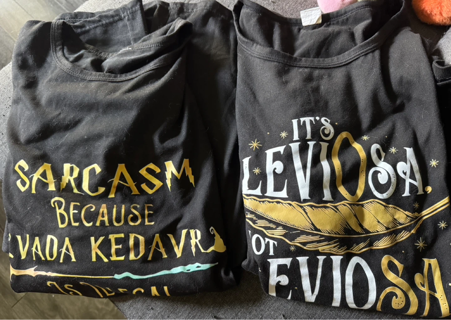 Harry Potter Tshirts fit XL women