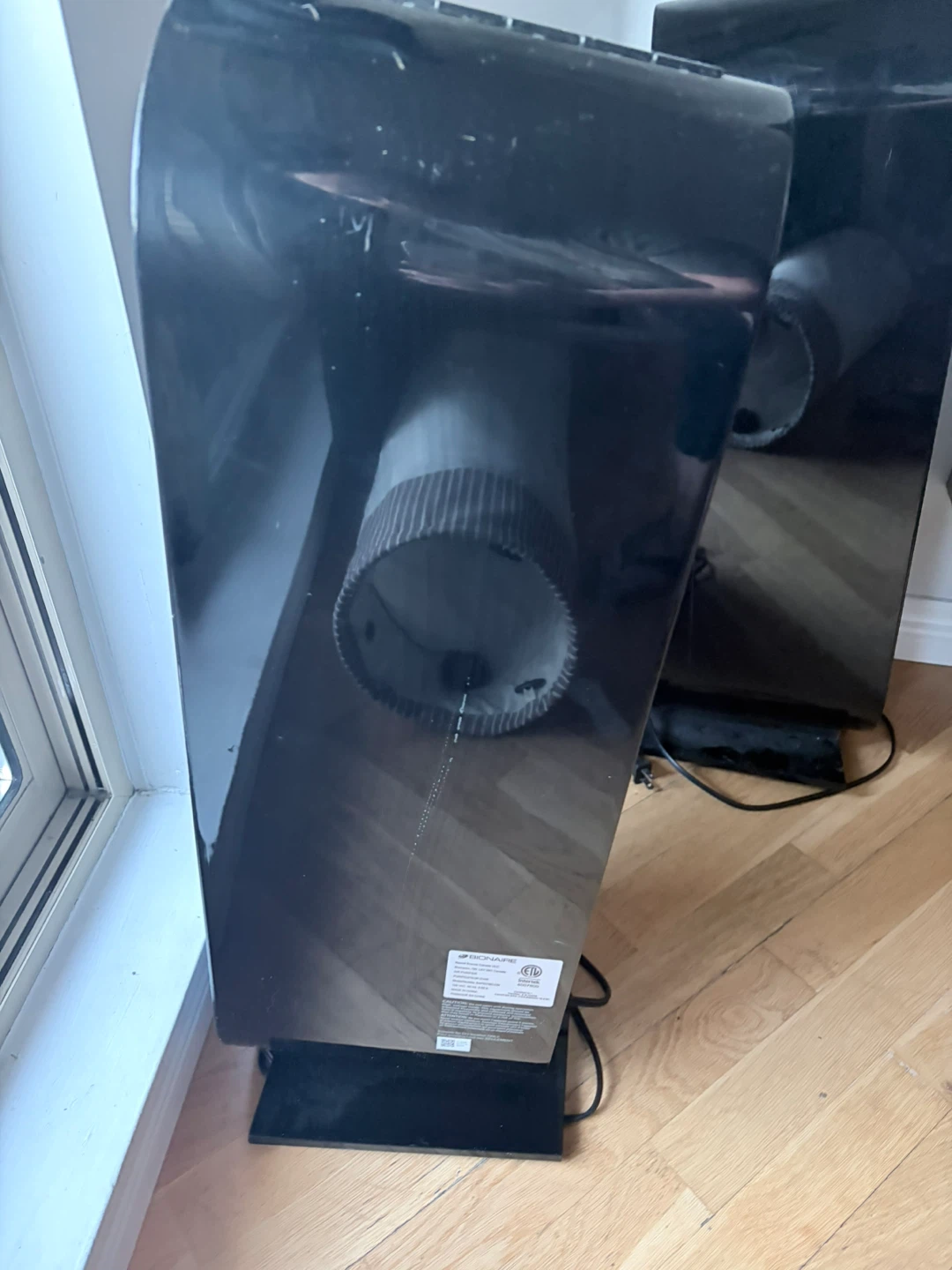 Bionaire Black Tower Fan with Timer - photo 3