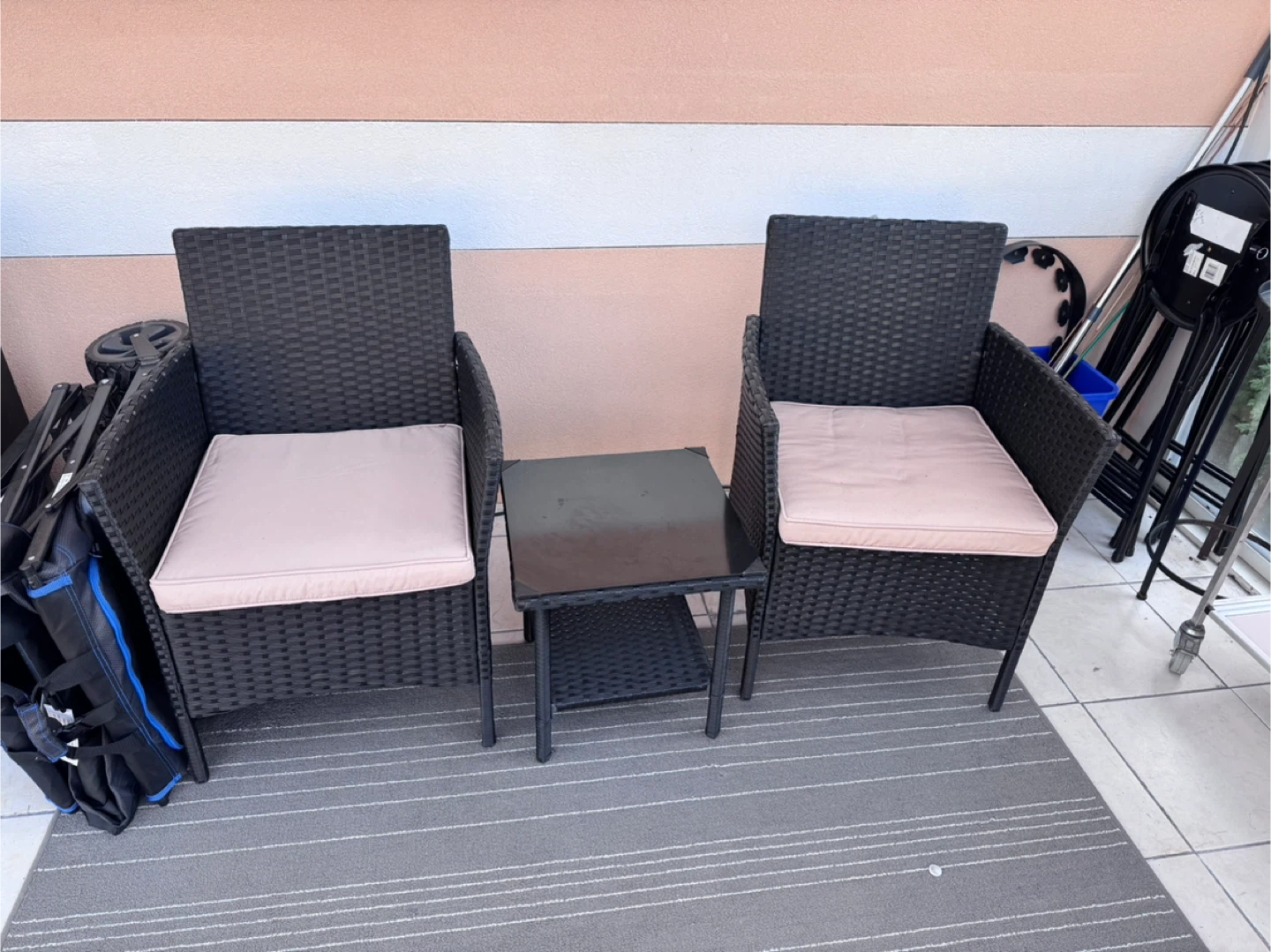 Patio set 3 pc