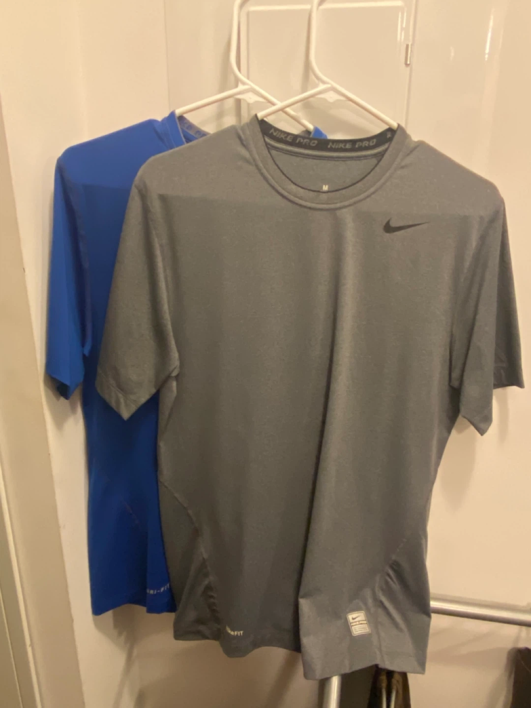 Nike Pro T-Shirts (Blue & Grey)